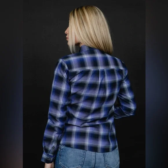 Dixxon Women's The Offspring Supercharged Flannel Small NWT - Picture 5 of 12